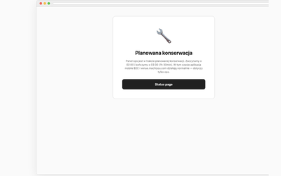 Maintenance mode